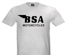 BSA teeshirt (black/ash grey)