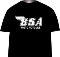 BSA tee shirt (outline style)